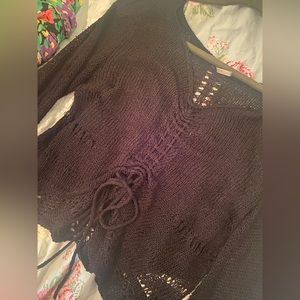 Free people top. Brand new, never worn size XL